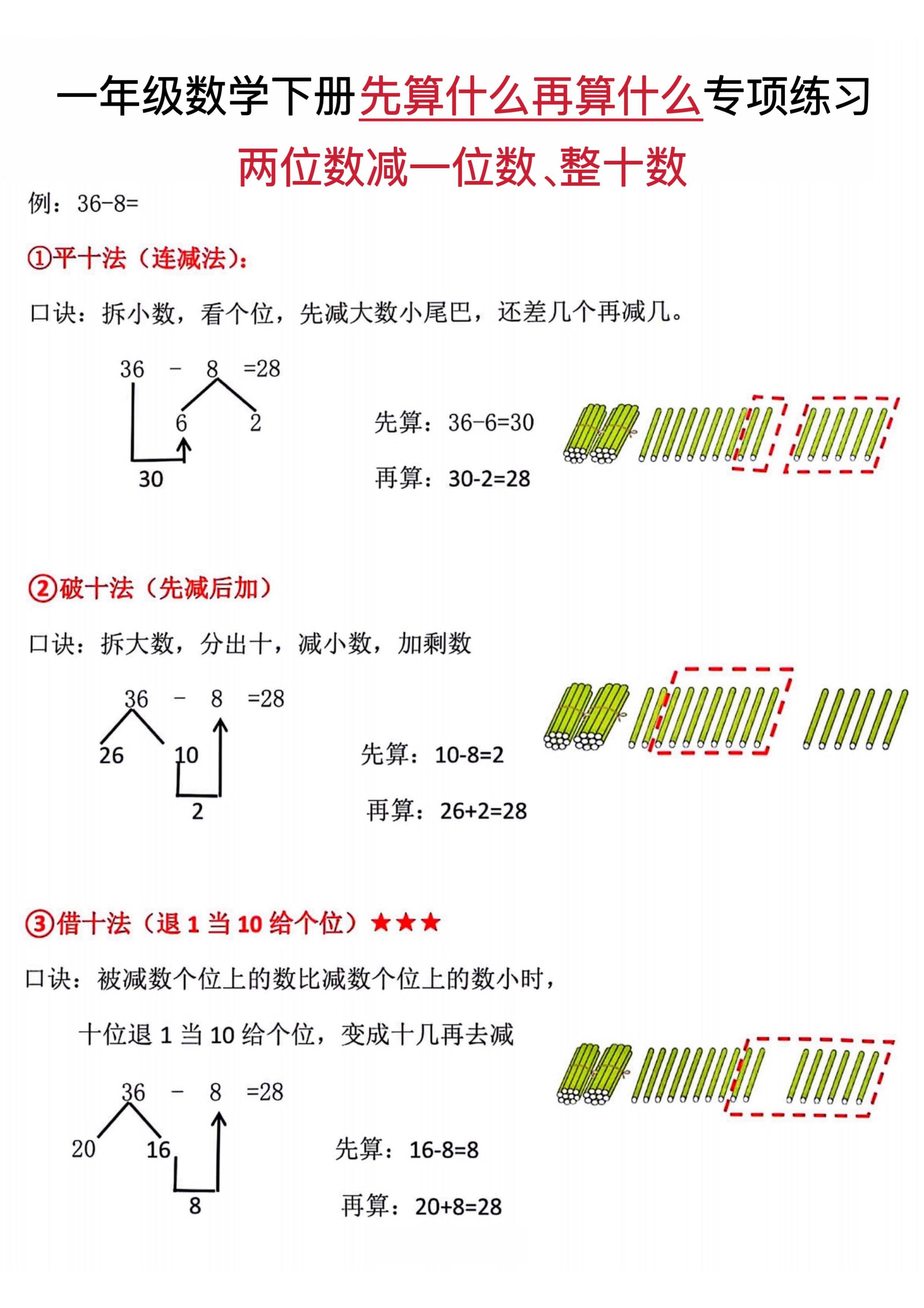 一下数学先算什么再算什么专项练习-网创社