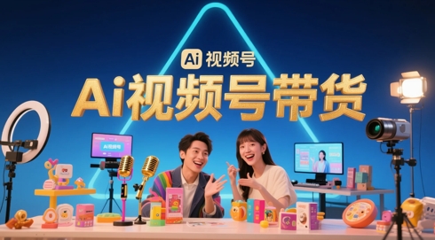 风口已至！AI视频号带货轻松月入过1W，99%的普通人却卡在内容制作门槛-网创社